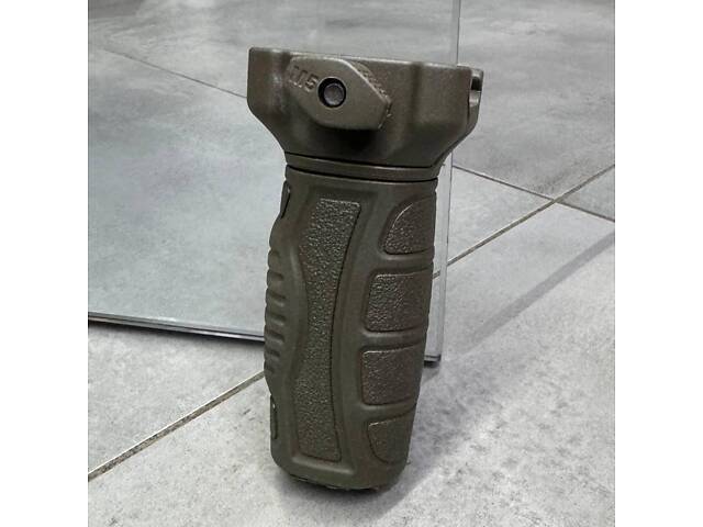 Рукоятка переноса огня DLG Tactical (DLG-162), на Пикатинни, цвет Олива, прорезиненная - Фото 4