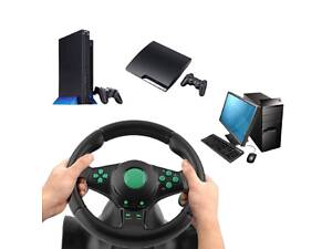 Кермо ігрове для PS3 / PS2 / PC з системою вібровіддачі і педалями 3в1 XPRO KermVi (186102960_6720)