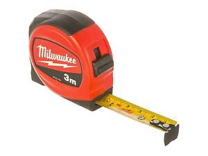Рулетка 3 м, ширина 16 мм Milwaukee SLIM 48227703