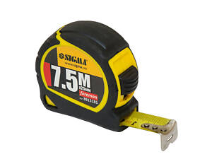Рулетка Foreman 7.5м×25мм без ремешка SIGMA (3815181)