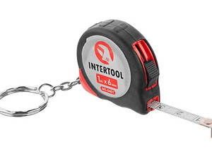 Рулетка Intertool 1м x 6мм (MT-0401)