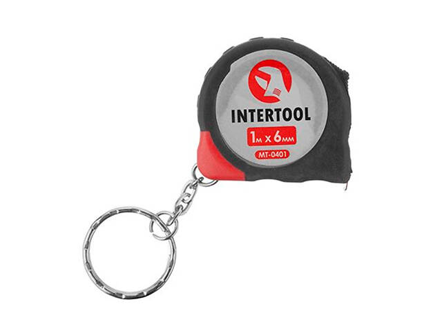 Рулетка Intertool 1м x 6мм (MT-0401) - Фото 2