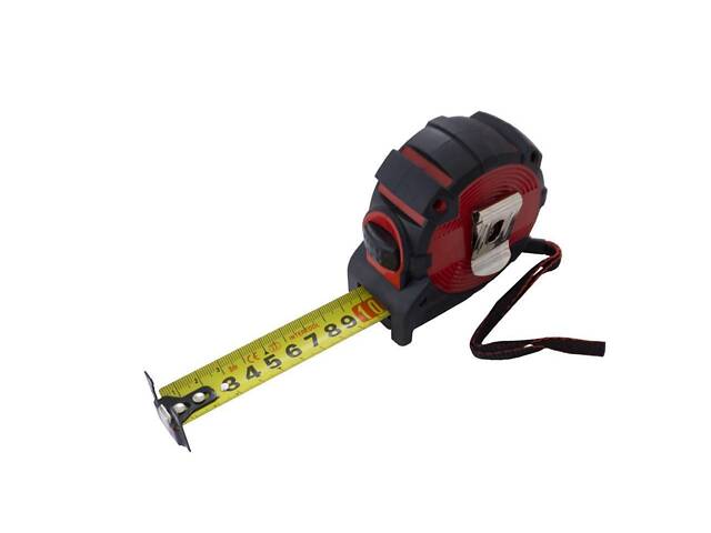 Рулетка Intertool 8 м x 25 мм Storm магнтит автостоп (MT-0848) - Фото 2