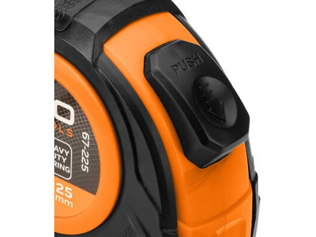 Рулетка Neo Tools 10мx25мм, з фіксатором змотування (67-225) - Фото 4