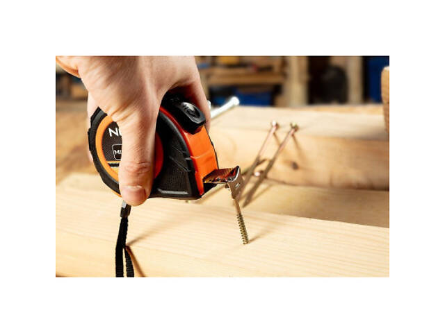 Рулетка Neo Tools 10мx25мм, з фіксатором змотування (67-225) - Фото 6