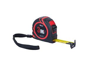 Рулетка з гумовим покриттям з нейлоновим покриттям полотна 3м×16мм ULTRA (3825112)