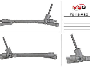 Рулевая рейка без ГУР FO113 FORD Fiesta 09-17, B-MAX 12-17, Puma 19-; MAZDA 2 DE 07-14