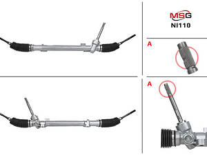 Рулевая рейка без ГУР NI110 NISSAN X-Trail T32 14-21, Rogue T32 13-20