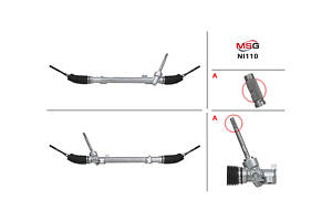 Рульова рейка без ГПК NI110 NISSAN X-Trail T32 14-21, Rogue T32 13-20