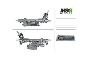 Рульова рейка з ЕПК ME404.NL00.R MERCEDES-BENZ CLA 13-19, A-Class W176 12-18, B-Class W242-246 11-18