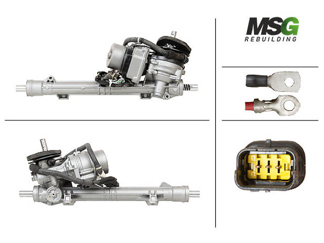 Рулевая рейка с ЭУР PE408.NLF0.R PEUGEOT 2008 13-18, 208 12-20, 301 12-; CITROEN C4 Cactus 14-18, C-Elysеe 12- - Фото 1