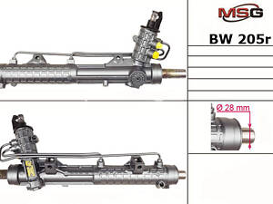 Рулевая рейка с ГУР BW205R BMW 3 E46 99-05