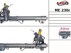 Рульова рейка з ГУР ME230R MERCEDES-BENZ C-Class W204 07-14, E-Class W212 09-16, S-Class W221 06-13, GLK X204 08-15, CL C216 06-13