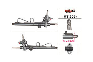 Рульова рейка з ГПК MT206R MITSUBISHI Lancer IX 03-11