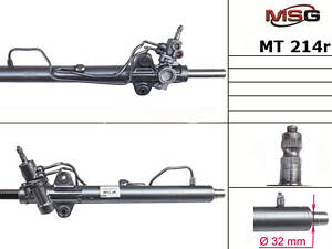 Рулевая рейка с ГУР MT214R MITSUBISHI L200 06-15, L200 15-19