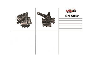 Рульовий редуктор з ГПК SN501R SCANIA P,G,R,T-series 04-17, 4-series 95-08