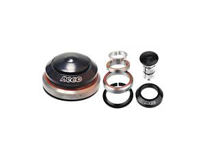 Рулевые чашки Neco H373 1-1/8 до 1,5 интегрированные Черный (C-ST-0016)