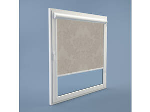 Рулонна штора Rolets Квіти 2-7648-950 95x170 см закритого типу Світло-коричнева