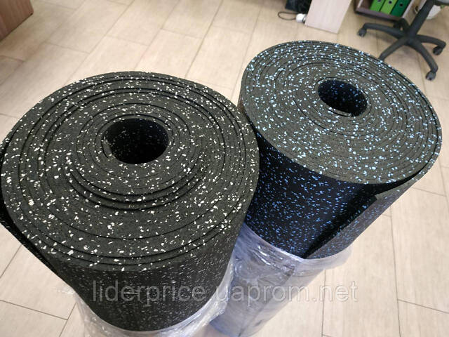 Рулонне гумове покриття «EWMET» для спортзалу 6 мм (запитуйте наявність перед замовленням) - Фото 2