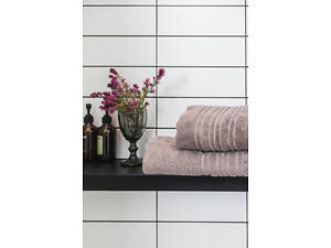 Полотенце махровое Ecotton 70х140 см высокой плотности 550 г/м² коричневый Capuccino 1 шт.