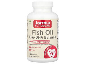 Рыбий жир баланс, EPA-DHA Balance, Jarrow Formulas, 120 капсул