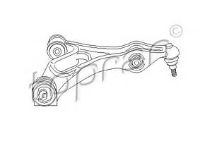 Рычаг подвески для моделей: PORSCHE (CAYENNE), VOLKSWAGEN (TOUAREG)