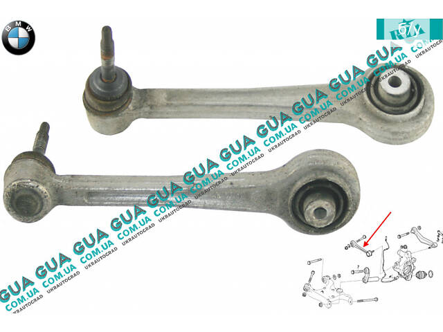 Рычаг задний верхний левый 33326777424 BMW / БМВ 5-series E60 2003-2010