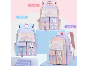 Рюкзак C 65503 (50) 3 види, 2 відділення, регульовані лямки, світловідбивні елементи, ВИДАЄТЬСЯ ТІЛЬКИ МІКС ВИДІВ