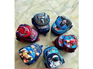 Рюкзак C 65524 (40) пластикова вставка, регульовані лямки, 3 відділення, в пакеті, ВИДАЄТЬСЯ ТІЛЬКИ МІКС ВИДІВ