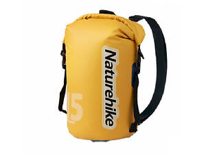 Рюкзак-чохол водонепроникний Naturehike CNK2300BS017 15 л Жовтий (2248117693)