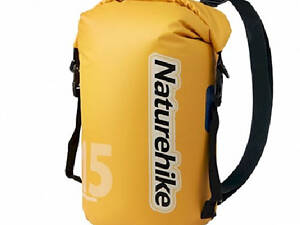 Рюкзак-чехол водонепроницаемый Naturehike CNK2300BS017 15 л Желтый (2248117693)