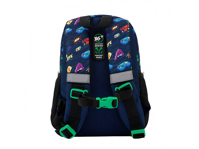 Рюкзак дитячий YES Gamer K-34 559946 30,5х21,5х11 см - Фото 5