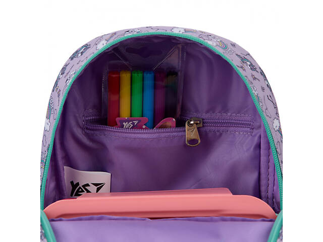 Рюкзак дитячий YES Magical Unicorn K-34 550024 30,5х21,5х11 см - Фото 8