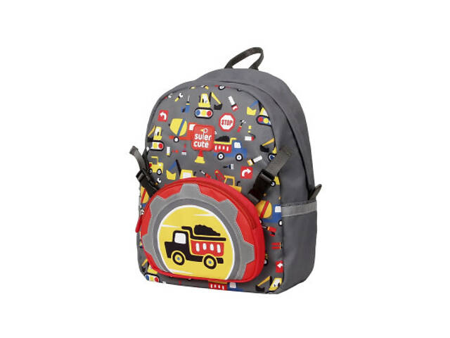Рюкзак дитячий Supercute 2 в 1 Маленький будівельник (SF223) - Фото 1