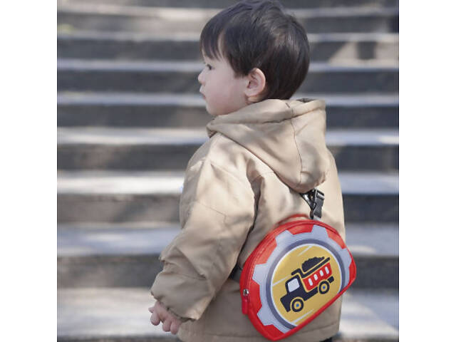 Рюкзак дитячий Supercute 2 в 1 Маленький будівельник (SF223) - Фото 3