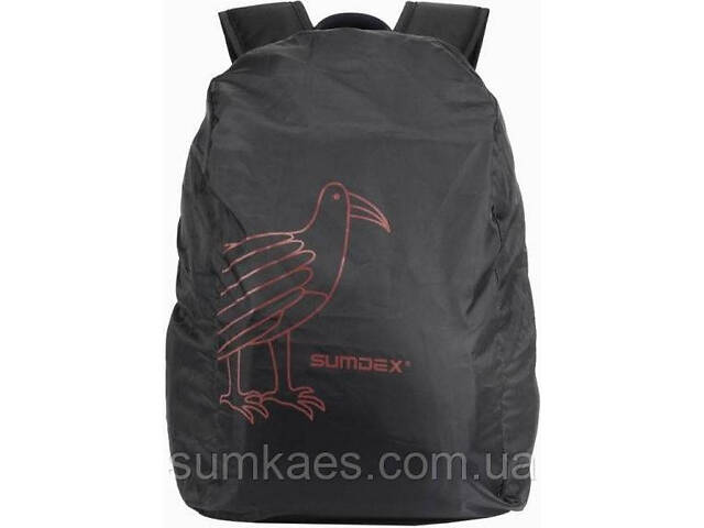 Рюкзак для ноутбука 15,6' Sumdex PON-394TY + дождевик хаки - Фото 6