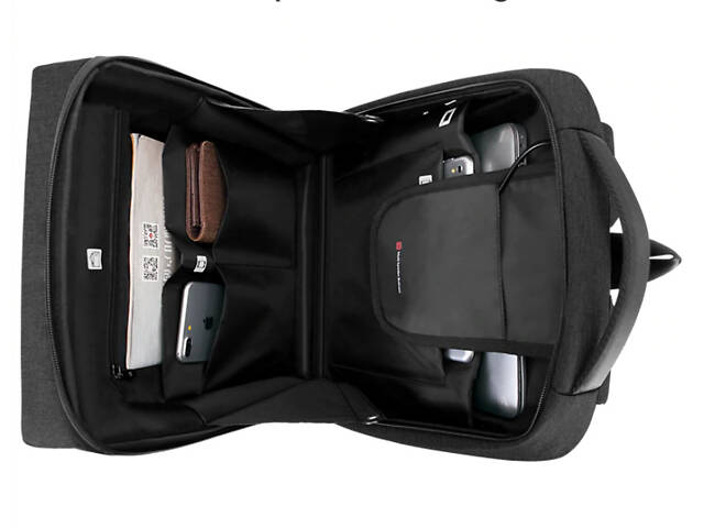 Рюкзак для ноутбука Balang 15.6' BLB-1701 - Black - Фото 7