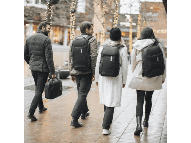 Рюкзак для ноутбука Thule 14' Accent Recycled Backpack 20L TACBP-2115 black (3205380) - Фото 3