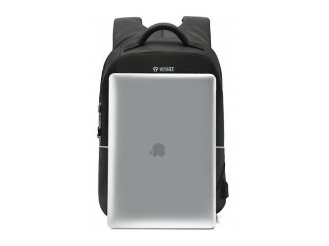 Рюкзак для ноутбука YENKEE 15.6' Anti Theft Travel YBB 1501 Black 20L (6811352) - Фото 2