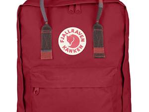 Рюкзак Fjallraven Kanken Deep Red/Random Blocked (1004-23510.325-915)