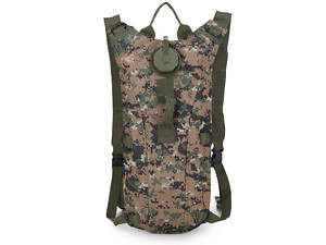 Рюкзак-гидратор для воды военный - питьевая система на 2,5 литра (Jungle Digital)