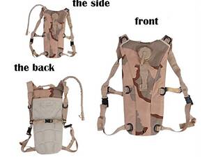 Рюкзак гідратор для води військовий - питна система на 2,5 літри (Army Green)