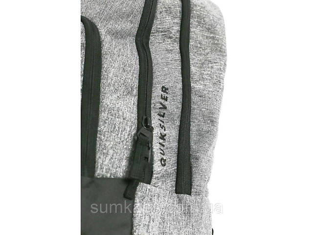 Рюкзак городской 24L Quiksilver Burst II серый - Фото 10