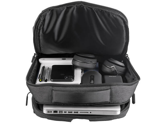 Рюкзак городской под ноутбук 16 2E с USB 20 л Melange - Фото 7