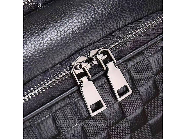 Рюкзак чоловічий 30х41х12, міський наплічник для ноутбука та документів Tiding Bag 13292 чорний - Фото 8