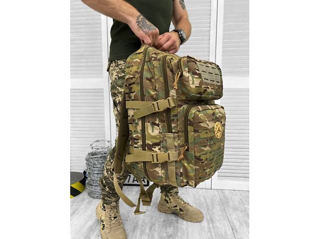 Рюкзак мультикам team tactical 45л ЛН7251 - Фото 4