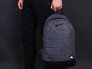 Рюкзак Nike AIR серо-чёрный