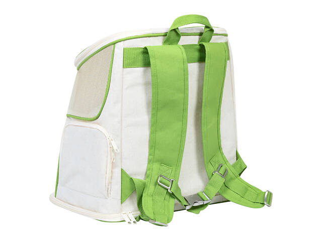 Рюкзак-переноска для котів та дрібних порід собак WAUDOG Relax Eco, 40*40*26 см, до 8 кг - Фото 5