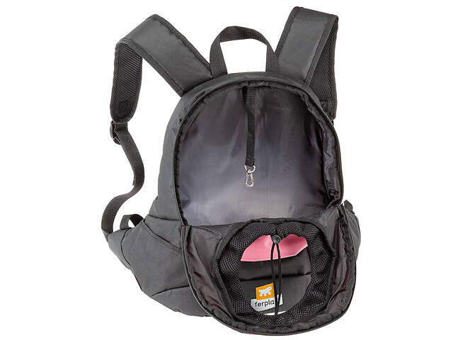 Рюкзак-переноска для маленьких собак Ferplast Kangoo (Ферпласт Кангу) 6, Рожевий - Фото 2