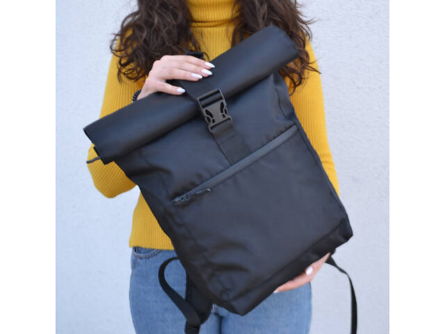 Рюкзак Roll Top чоловічий-жіночий для ноутбука міський рол топ, великий рюкзак для подорожей - Фото 1
